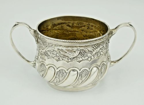 STYLISH ART NOUVEAU SOLID SILVER 3 PIECE TEA SET BIRMINGHAM 1924 FS - ADDITIONAL PHOTO 6
