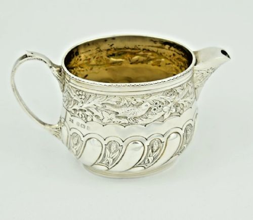 STYLISH ART NOUVEAU SOLID SILVER 3 PIECE TEA SET BIRMINGHAM 1924 FS - ADDITIONAL PHOTO 11