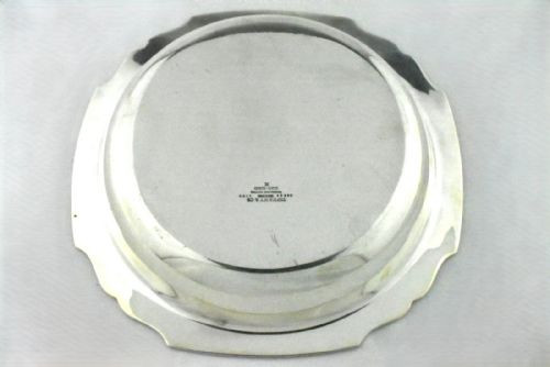 A ANTIQUE TIFFANY CO STERLING SILVER DISH BOWL CIRCA 19TH CENTURY - ADDITIONAL PHOTO 3