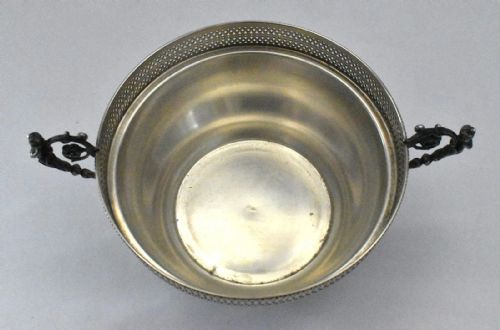 GIOIELLERIA AGLIARDI CASSINO SILVER 800 FOOD WARMER CHAFING OR SERVING DISH - ADDITIONAL PHOTO 7