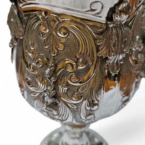 A FINE QUALITY LARGE VINTAGE JUDAICA ELIYAHU PESACH CUP IN STERLING SILVER - ADDITIONAL PHOTO 7