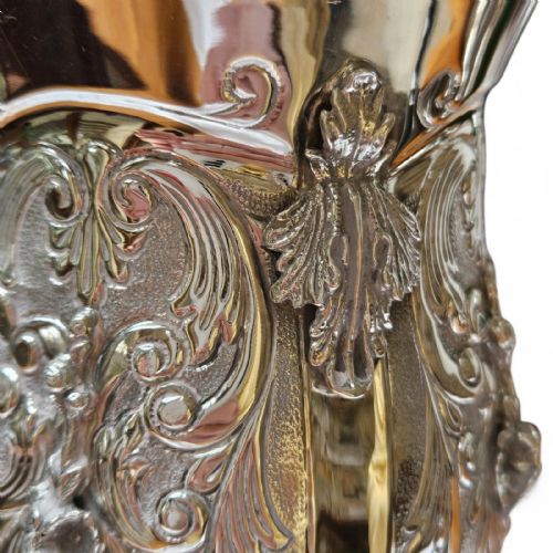 A FINE QUALITY LARGE VINTAGE JUDAICA ELIYAHU PESACH CUP IN STERLING SILVER - ADDITIONAL PHOTO 11