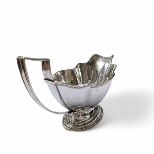 ANTIQUE AMERICAN STERLING SILVER GRAVY BOAT THEODORE B STARR - ADDITIONAL PHOTO 3