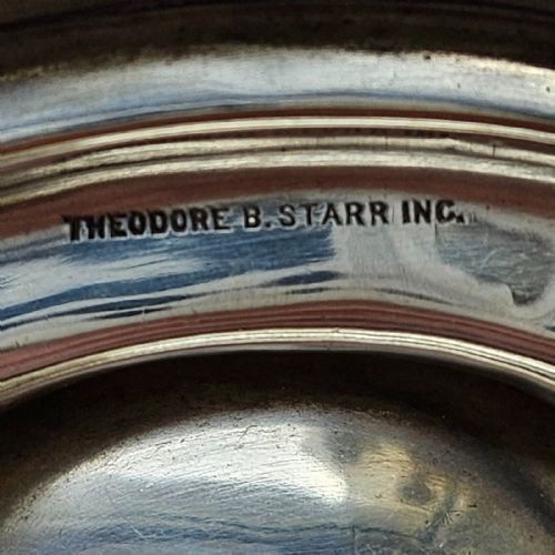 ANTIQUE AMERICAN STERLING SILVER GRAVY BOAT THEODORE B STARR - ADDITIONAL PHOTO 7