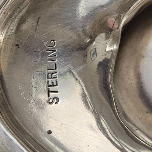 ANTIQUE AMERICAN STERLING SILVER GRAVY BOAT THEODORE B STARR - ADDITIONAL PHOTO 9