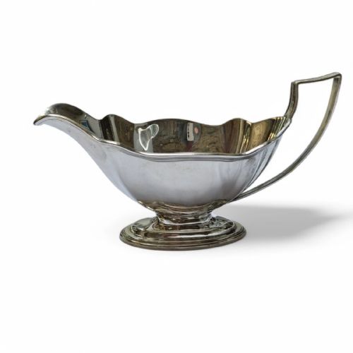 ANTIQUE AMERICAN STERLING SILVER GRAVY BOAT THEODORE B STARR - ADDITIONAL PHOTO 11