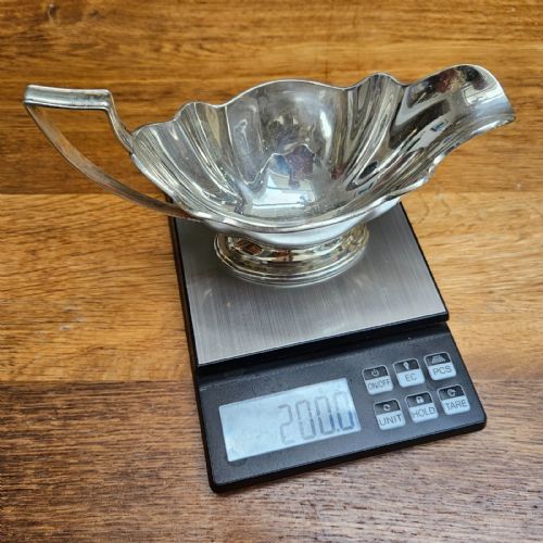 ANTIQUE AMERICAN STERLING SILVER GRAVY BOAT THEODORE B STARR - ADDITIONAL PHOTO 15