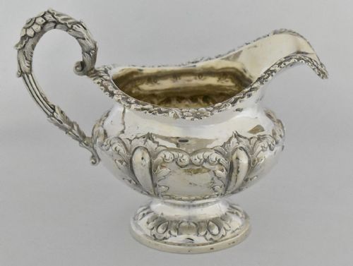 1842 VICTORIAN FOURPIECE STERLING SILVER TEA AND COFFEE SET BY WILLIAM HUNTER - ADDITIONAL PHOTO 8