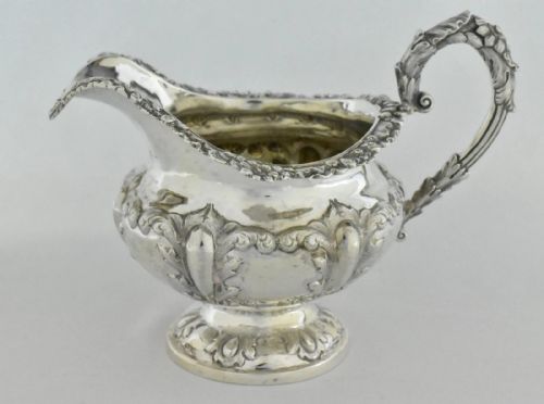 1842 VICTORIAN FOURPIECE STERLING SILVER TEA AND COFFEE SET BY WILLIAM HUNTER - ADDITIONAL PHOTO 10