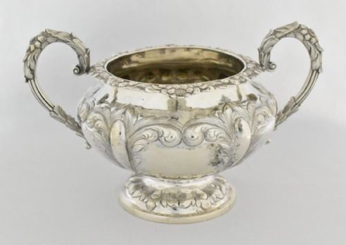 1842 VICTORIAN FOURPIECE STERLING SILVER TEA AND COFFEE SET BY WILLIAM HUNTER - ADDITIONAL PHOTO 11