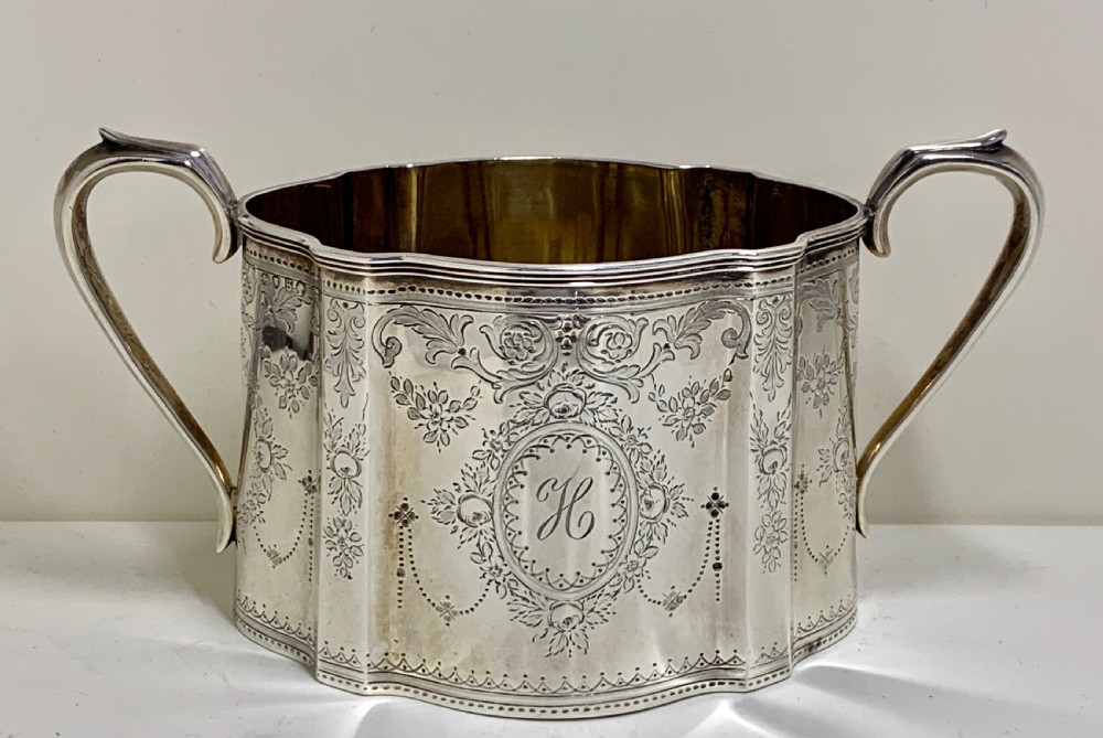 1873 A Highly Engraved Victorian Sterling Silver Tea Coffee Service View VI