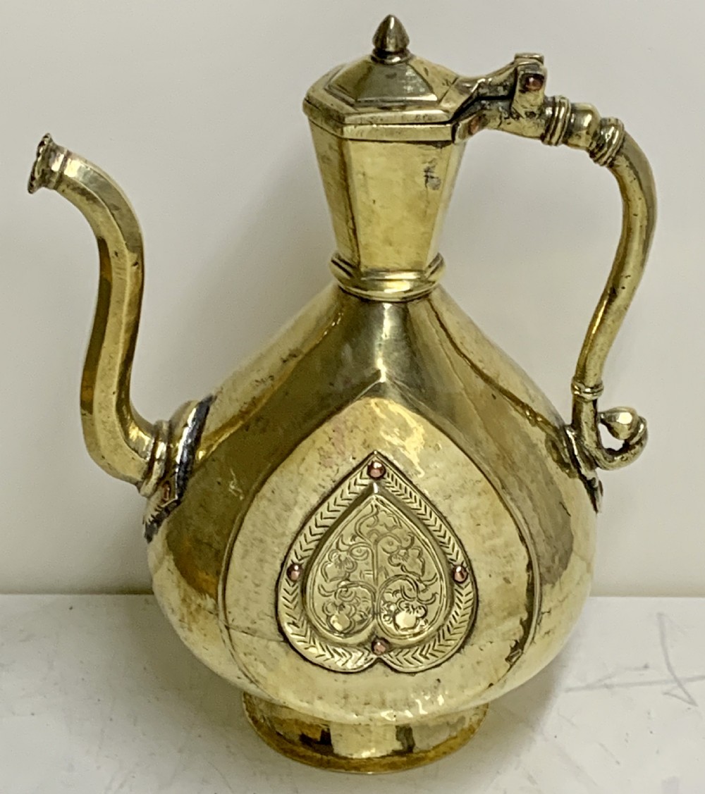 A DECCANI BRONZE EWER MUGHAL INDIA, CIRCA 18TH CENTURY