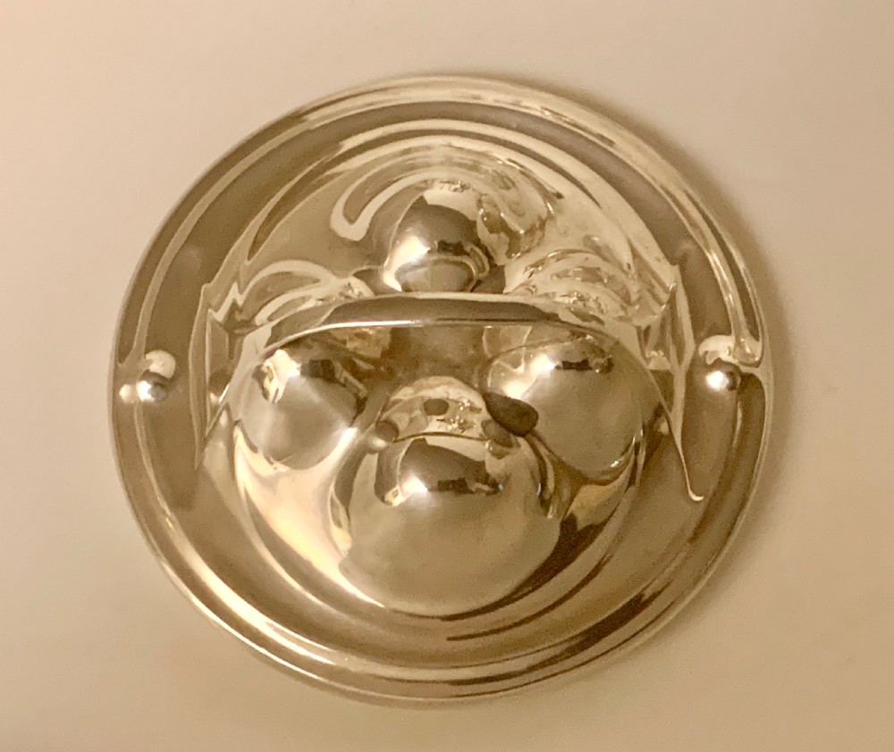 Rare Superb Orivit Sterling Silver Art Nouveau Coffee and Tea Service, Cologne, Germany,  View IX