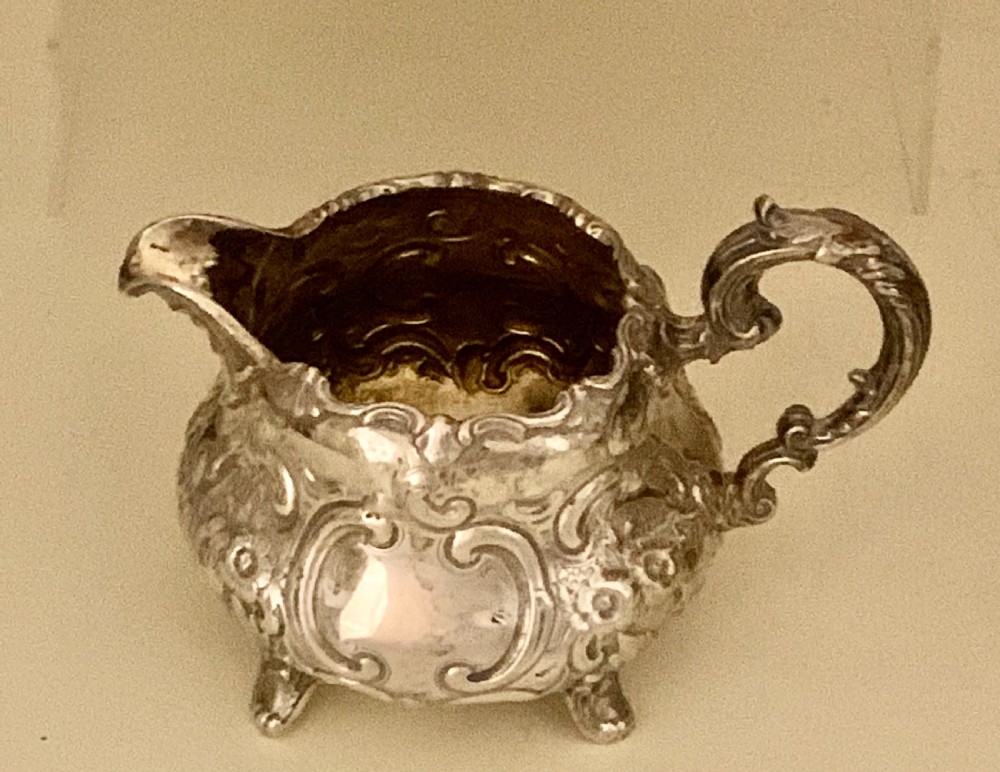 Victorian  sterling silver tea and coffee service A B Savory Sons (William Smiley) View V
