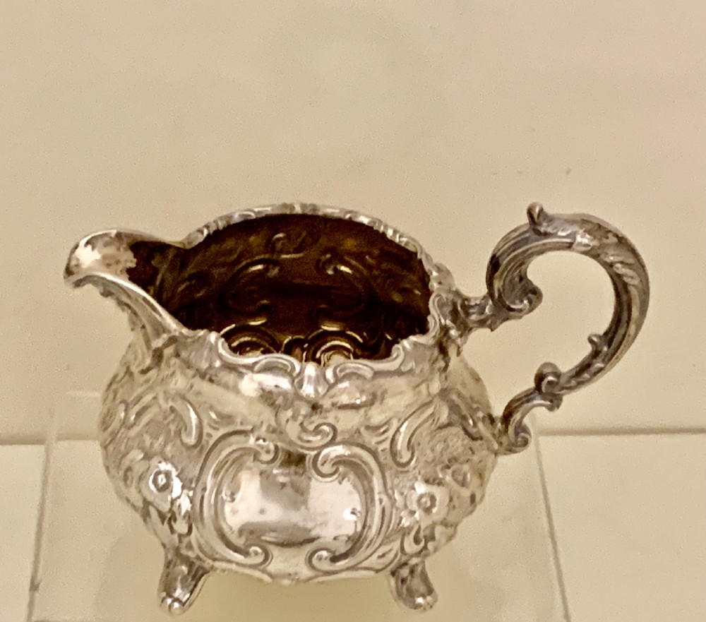 Victorian  sterling silver tea and coffee service A B Savory Sons (William Smiley) View XI
