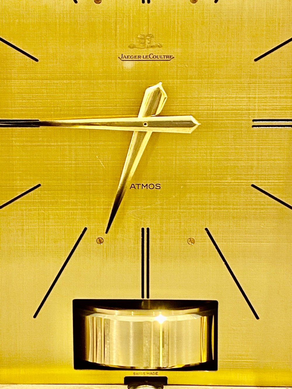 Mid Century Jaeger Le Coultre Atmos Clock View VIII