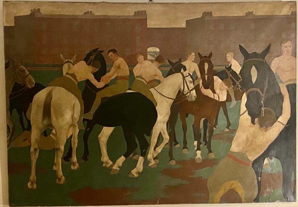 A Huge impressive Painting. by Eleanor Barbara Shiffner 1896-1982 (British)
