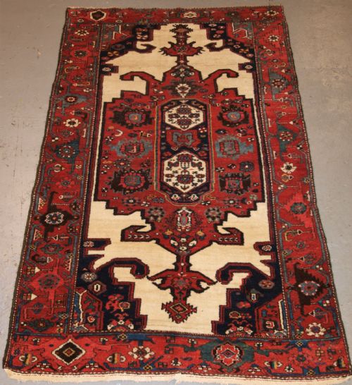 Old Kurdish Rug, Good Design, Hard Wearing Rug, Circa 1920.