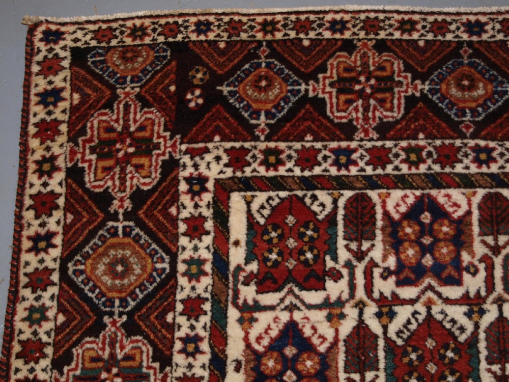 OLD SOUTH PERSIAN AFSHAR RUG, SUPERB CONDITION EXCELLENT FURNISHING RUG, CIRCA 1920. View III