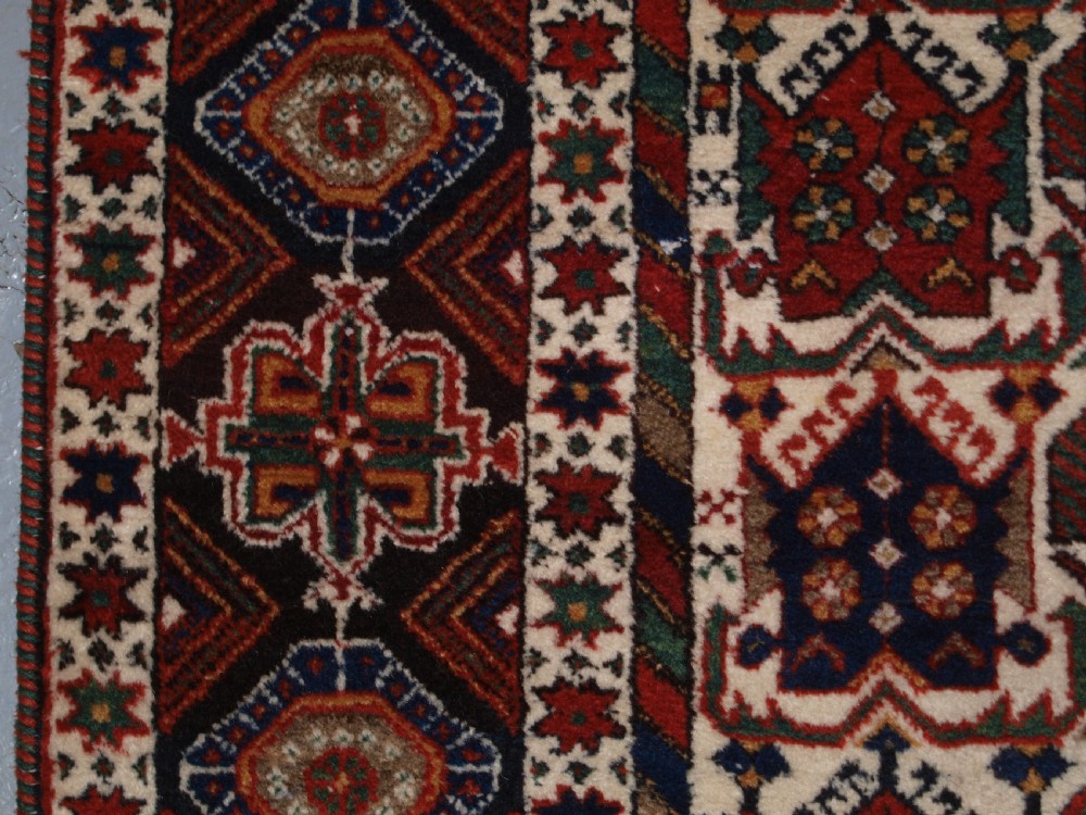 OLD SOUTH PERSIAN AFSHAR RUG, SUPERB CONDITION EXCELLENT FURNISHING RUG, CIRCA 1920. View IV