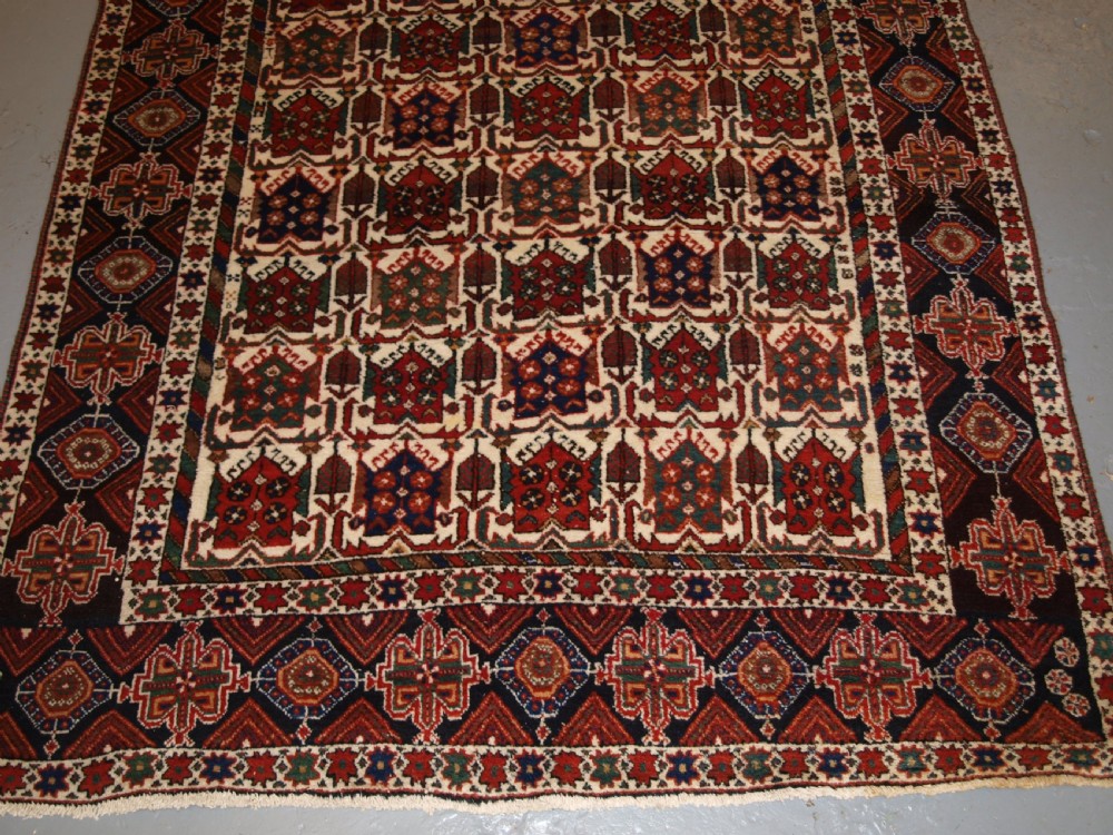 OLD SOUTH PERSIAN AFSHAR RUG, SUPERB CONDITION EXCELLENT FURNISHING RUG, CIRCA 1920. View VIII