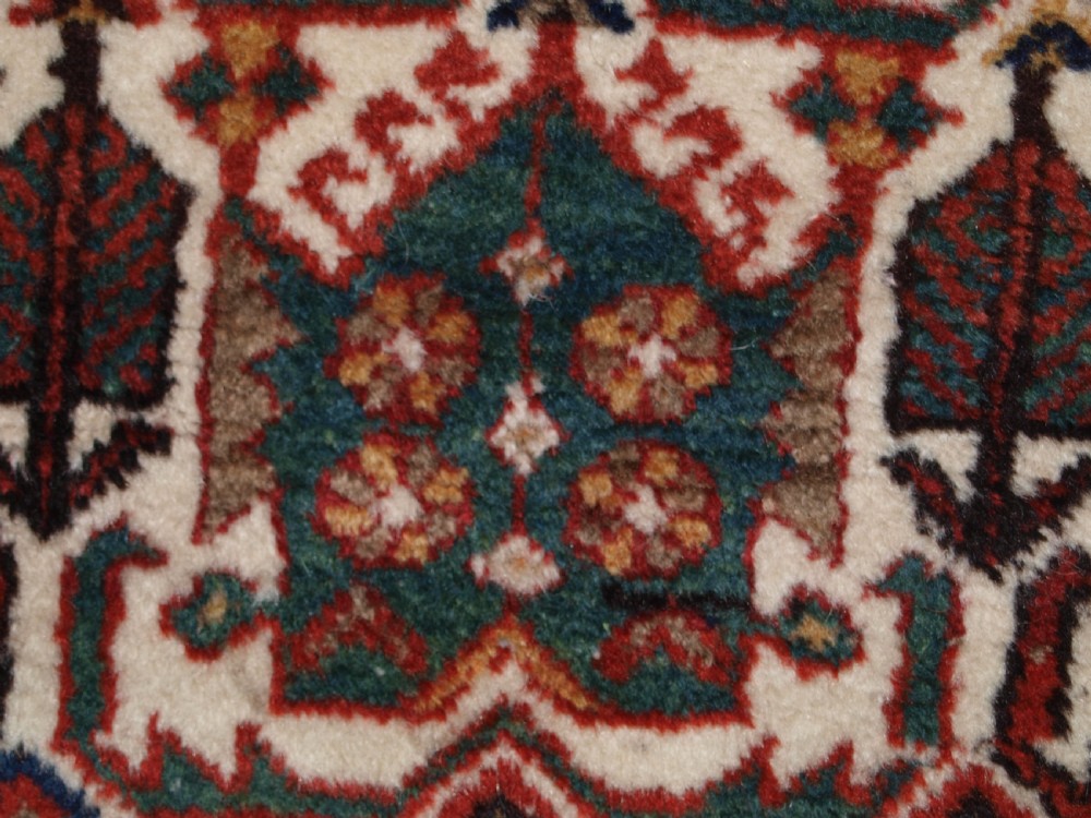 OLD SOUTH PERSIAN AFSHAR RUG, SUPERB CONDITION EXCELLENT FURNISHING RUG, CIRCA 1920. View IX