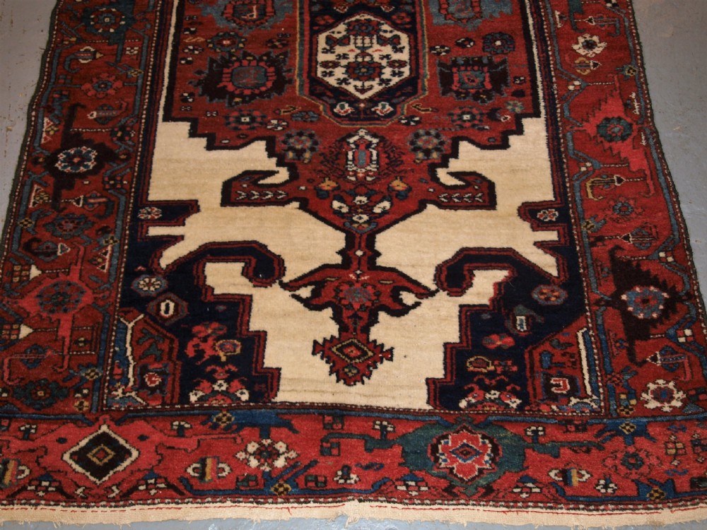 OLD KURDISH RUG, GOOD DESIGN, HARD WEARING RUG, CIRCA 1920. View VI
