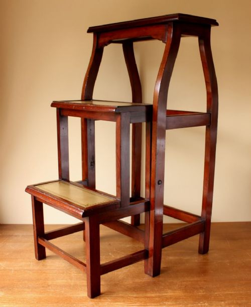 Mahogany Metamorphic Library Steps.
