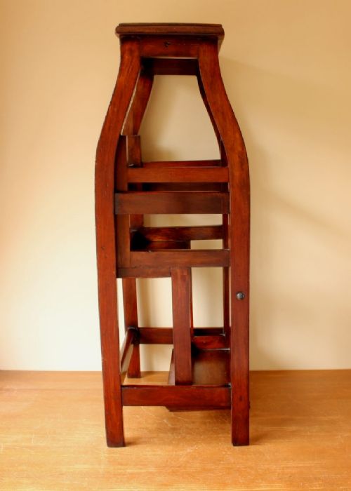 fig 1. Mahogany Metamorphic Library Steps.