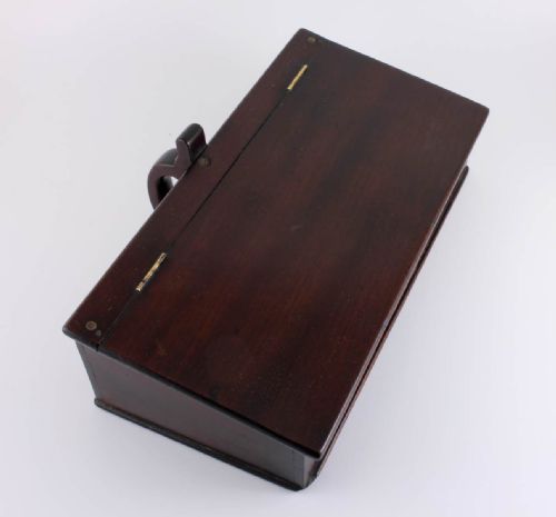 fig 2. Mahogany Wood Cigar Tea Box.