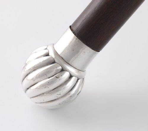 Silver Topped Walking Stick