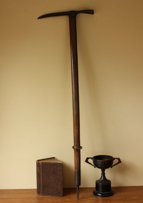 fig 1. Mountaineer Climbing Ice Axe.