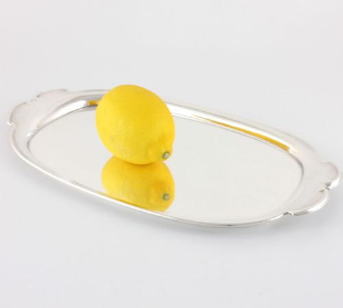 fig 1. Christofle Silver Plated Small Tray.