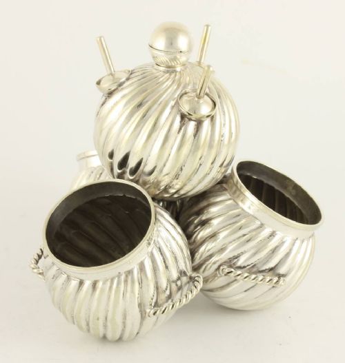 Victorian Novelty Basket Table Lighter.