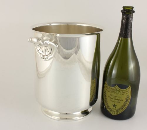 fig 2. Christofle Champagne Wine Cooler.