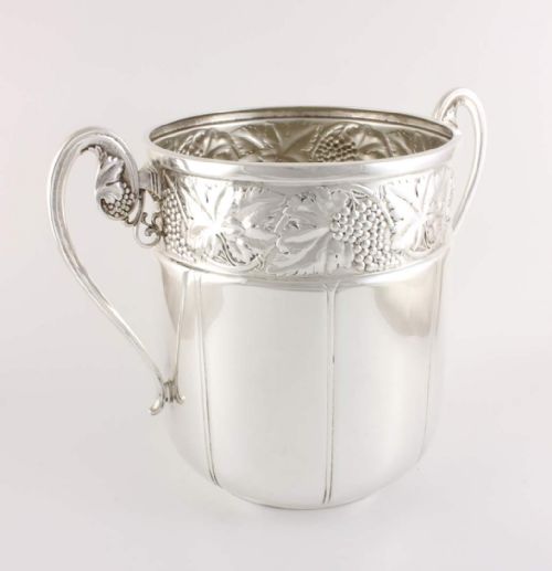 Art Nouveau Wmf Silver Plated Wine Cooler.