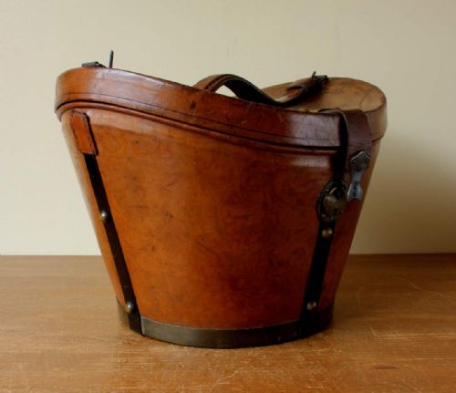fig 2. French Leather Top Hat Carry Case. G Menard. Paris.