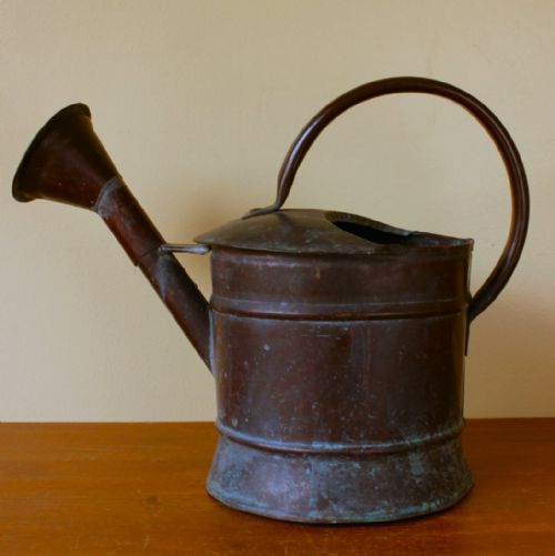 fig 1. French Copper Arrosoir Watering Can.
