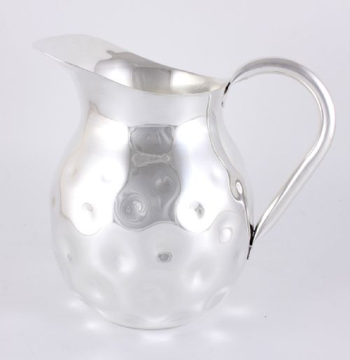 Large Silver Plate Water Pitcher. Mappin & Webb.