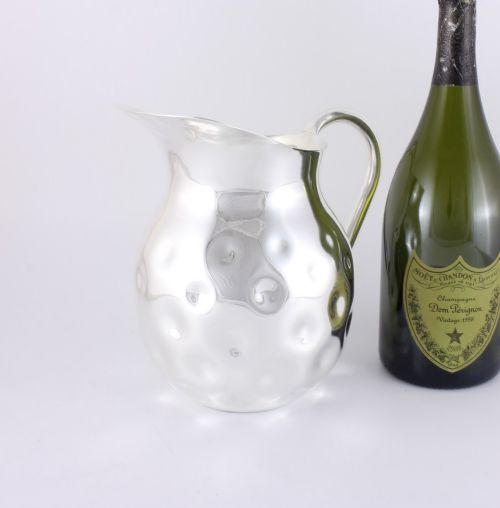 fig 1. Large Silver Plate Water Pitcher. Mappin & Webb.