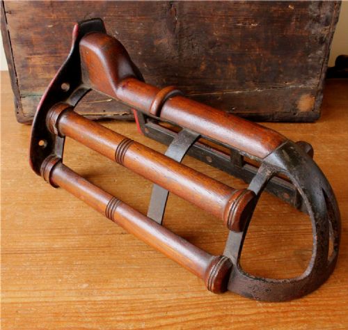 fig 4. 4 Antique Saddle Harness Tack Racks By Musgrave & Co.