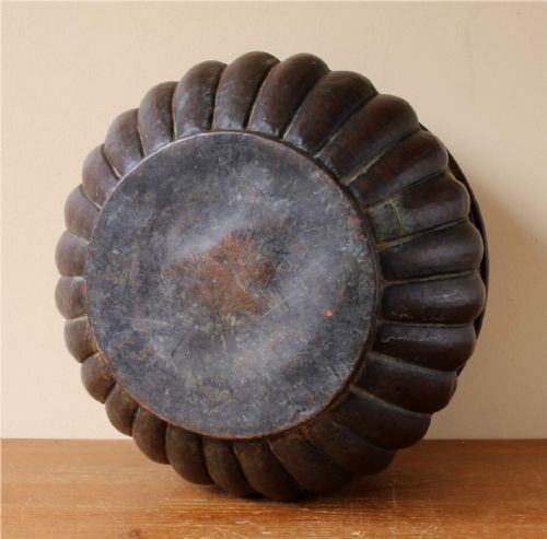 ANTIQUE COPPER TABLE BOWL 18TH CENTURY ITALIAN WINE CISTERN JARDINIERE - ADDITIONAL PHOTO 14