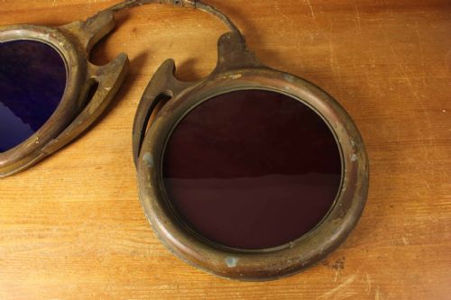 LARGE ANTIQUE OPTICIAN'S SHOP SIGN OPTOMETRIST SPECTACLES GLASSES - ADDITIONAL PHOTO 4