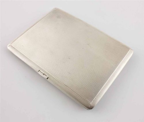 SILVER ROYAL NAVY WW2 CIGARETTE CASE MILITARY SOUTH AFRICAN NAVAL FORCE - ADDITIONAL PHOTO 11