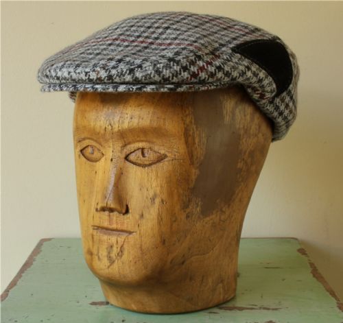WOOD HEAD FACE HAT BLOCK ANTIQUE FRENCH MILLINERS MANNEQUIN WIG DISPLAY - ADDITIONAL PHOTO 24