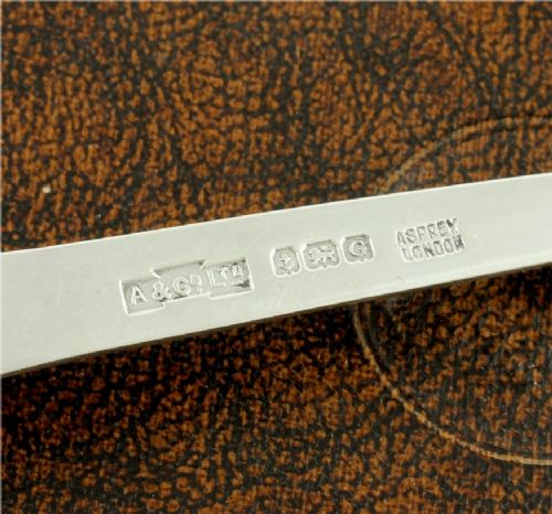 ANTIQUE ASPREY FOX HEAD SILVER LETTER OPENER PAPER KNIFE PAGE TURNER - ADDITIONAL PHOTO 7