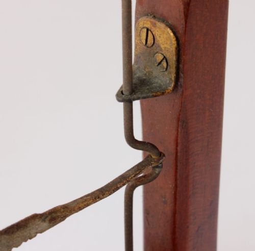 FOLK ART WOOD CUTTER WHIRLIGIG HAND MADE WIND TOY SAWING MAN 1932 - ADDITIONAL PHOTO 10