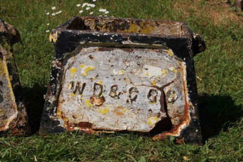 TWO CAST IRON WEYMOUTH DORCHESTER GOLF CLUB HOLE MARKERS PLANTERS C1893 - ADDITIONAL PHOTO 20