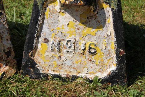 TWO CAST IRON WEYMOUTH DORCHESTER GOLF CLUB HOLE MARKERS PLANTERS C1893 - ADDITIONAL PHOTO 22
