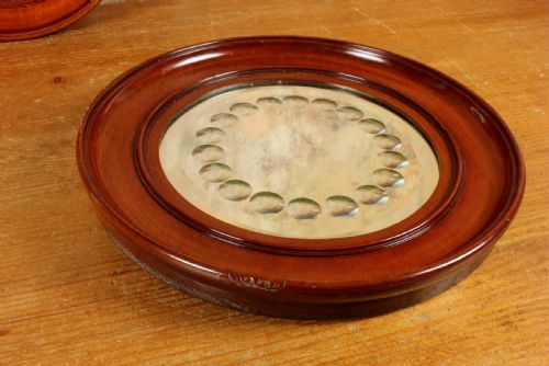 PAIR VICTORIAN SORCERER'S MIRRORS ANTIQUE ROUND CONVEX WITCH'S MIRROR - ADDITIONAL PHOTO 20